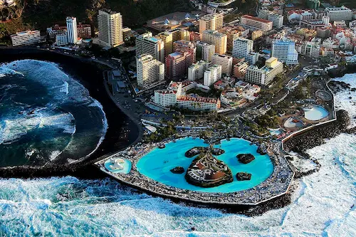 Lago Martiánez - Playa Jardín