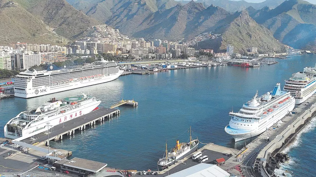 Cruisekaien i Santa Cruz de Tenerife