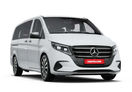 Mercedes Vito info for car hire in Canary Islands